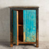Solid wood chest of drawers-AM01074-Open drawers