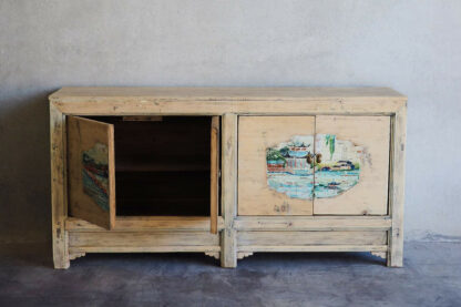 Antique sideboard (c.1900) -AM01050-Drawers