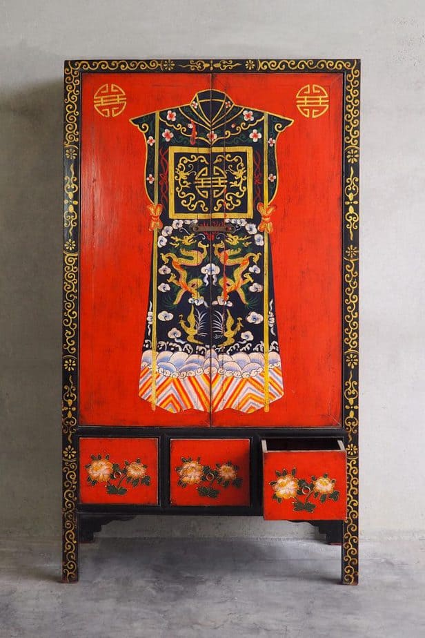 Oriental wardrobe-AM01033-Drawers