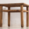 Mesita de café antigua de madera maciza (c.1870)