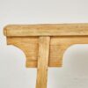 Banco antiguo para recibidor de madera de olmo
