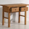 Consola de madera antigua maciza para recibidor