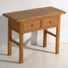 Consola de madera antigua maciza para recibidor