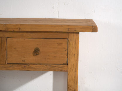 Wooden Console Table in Reclaimed Solid Elm Wood - Image 10