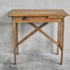 Mesita escritorio antigua de madera de roble (c.1910)