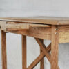 Mesita escritorio antigua de madera de roble (c.1910)