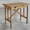 Mesita escritorio antigua de madera de roble (c.1910)