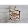 Sillón de ratán antiguo de madera (Mallorca c.1920)