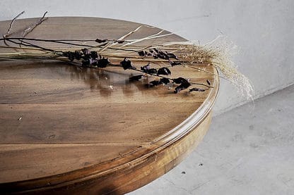 Antique round dining table (c.1940)