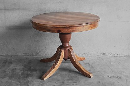 Antique round dining table (c.1940)