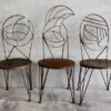 Ensemble de chaises modernistes Art Nouveau (France, vers 1930)