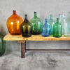 Set of antique demijohns