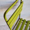 Chaise de jardin vintage verte c.1960