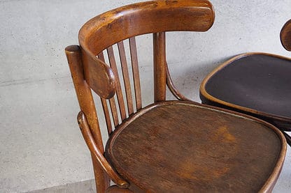 Silla de comedor antigua Thonet (c.1900)