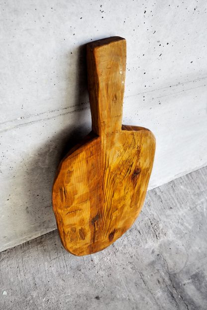 Antique Solid Wood Cutting Board (France, c.1920)