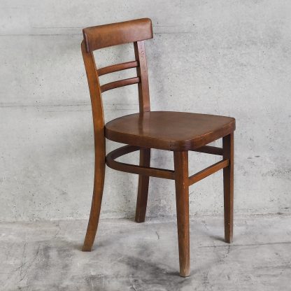 Silla Thonet antigua de madera (c.1900)