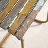 Chaise vintage jaune de jardin (vers 1960) # 6 – Image 5