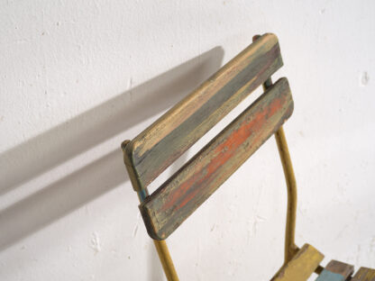 Yellow vintage garden chair (c.1960) # 6 - Image 6
