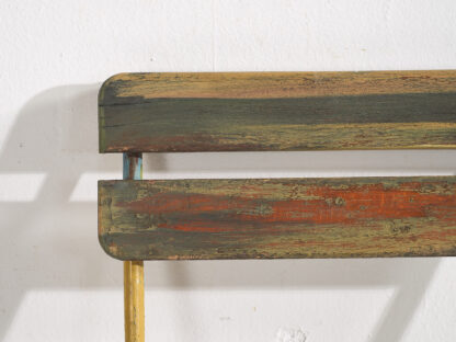 Yellow vintage garden chair (c.1960) # 6 - Image 8