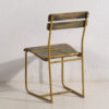 Silla vintage amarilla de jardin (c.1960) #6
