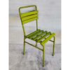 Chaise de jardin vintage verte c.1960