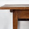 Mesa de comedor vintage de madera maciza (Francia, c.1940)