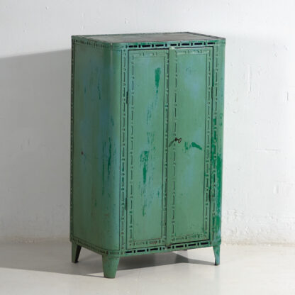 Armario vintage metálico de taller mecánico (c.1950) #17