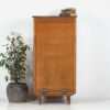 Archivador antiguo de madera maciza (Francia, c.1920)