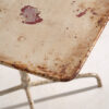 Table de jardin blanche vintage (France, vers 1950) # 7 – Image 4