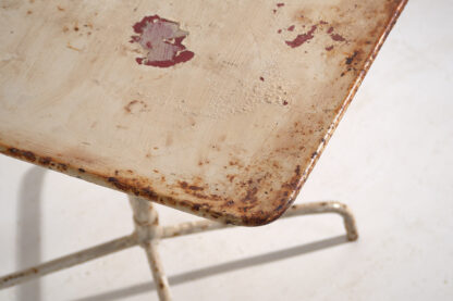 Vintage White Garden Table (France, c.1950) #7 - Image 4
