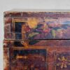 Antique Chinese chest with original floral illustrations from the Imperial Chinese period (China, c.1840).