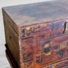 Antique Chinese chest with original floral illustrations from the Imperial Chinese period (China, c.1840).