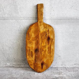 Antique Solid Wood Cutting Board (France, c.1920)