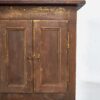 Isla de cocina antigua de madera con puertas en ambos lados (c.1850)
