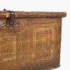 Baúl antiguo color dorado de madera con pintura original (Austria, año 1896)