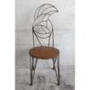 Chaise de jardin Art Nouveau en métal #4 (France, vers 1930)