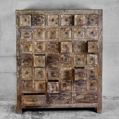 Antique Pharmacy Cabinet with Original Patina (China, c.1840) #1