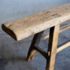 Antique long elm wood bench (China, c.1870)