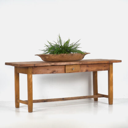 Mesa de comedor antigua de madera maciza (Austria, c.1930)