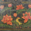 Baúl de ópera chino con ilustraciones de flora y fauna (China, c.1900) #14