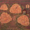 Baúl de ópera antiguo con ilustraciones de peonías (China, c.1900) #19