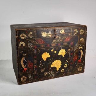 Baúl de ópera antiguo de la China Imperial (China, c.1900) #21