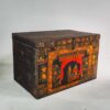 Baúl de ópera chino con ilustraciones de mandarines (China, c.1900) #30