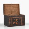 Baúl de ópera chino con ilustraciones de mandarines (China, c.1900) #39