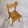 Silla de escuela vintage de madera (Francia, c.1950) - Imagen 2