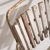 Red and white vintage garden chair (c.1960) #20 - Image 6