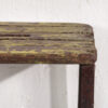 Taburete metálico rectangular industrial vintage (Francia, c.1950) #2 - Imagen 6