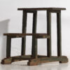 Pupitre infantil antiguo de madera color verde (Francia, c.1930)