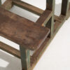 Pupitre infantil antiguo de madera color verde (Francia, c.1930) - Imagen 4