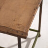 Antique side table with metal legs (Austria, c.1920) - Image 4